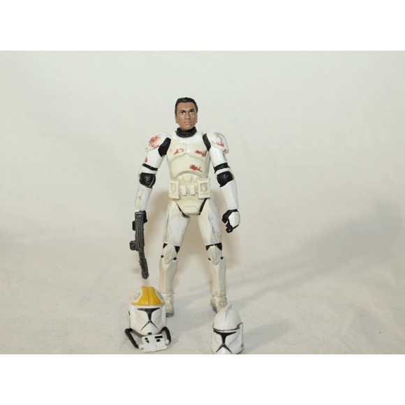 Star Wars Clone Trooper Pilot Legacy Evolutions TAC Blood Armor Figure bag 47 - Picture 8 of 8